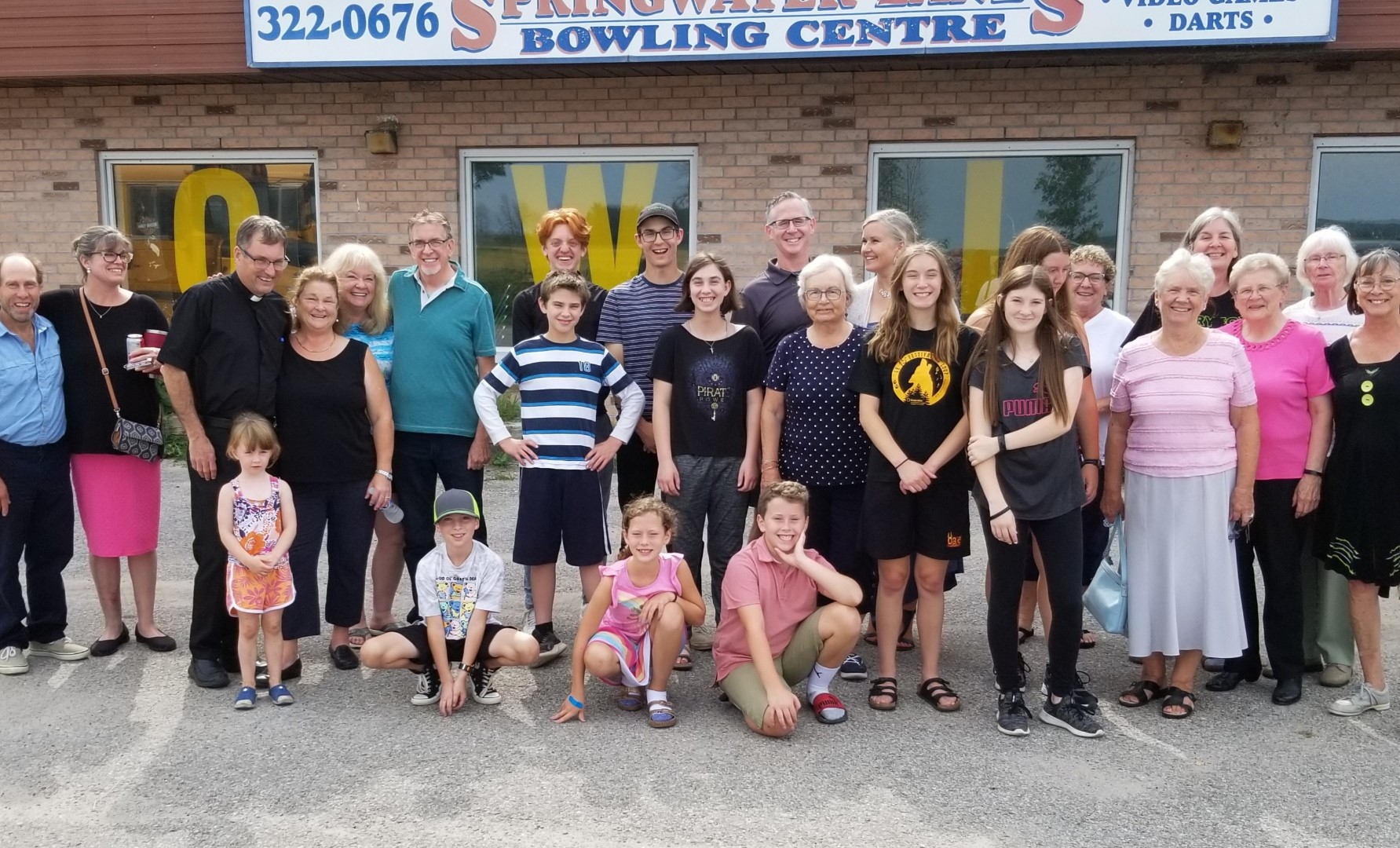 A fun Sunday as we welcomed our youth back to Church.
